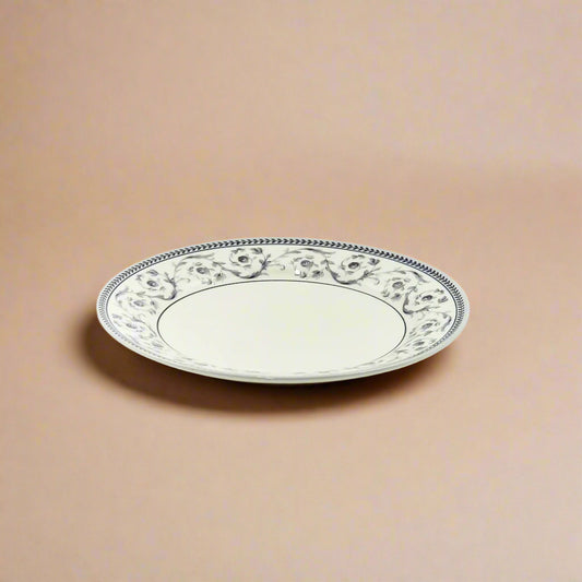 Callista Dinner Plate – Purple Floral Design – 10.5 Inches – CL-2402UA-DP