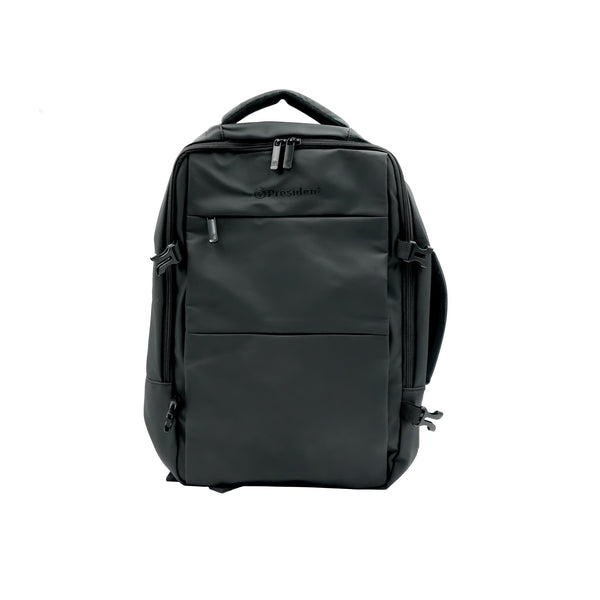 Backpack – 19-Inch Waterproof Multi-Functional School, Travel & Laptop Bag with USB Charging Port – Black – President BPP5955-19