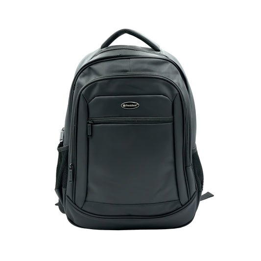 Backpack – 19-Inch Waterproof Multi-Compartment School, Travel & Laptop Bag – Black – President BPP22518-19