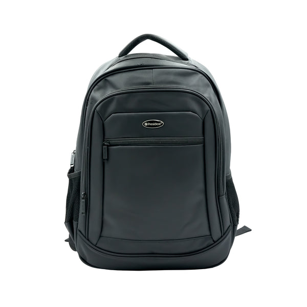 Backpack – 19-Inch Waterproof Multi-Compartment School, Travel & Laptop Bag – Black – President BPP22518-19