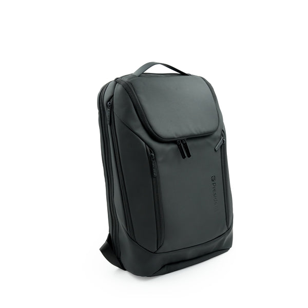 Backpack – 19-Inch Slim Waterproof Laptop & Travel Bag with USB Charging Port – Black – President BPP2517