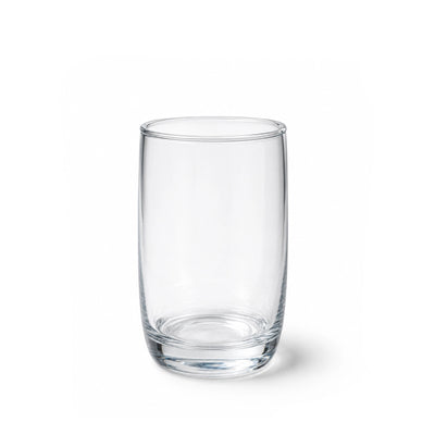 ES5303 Glass Tumbler Set – 280ml – 6 Pieces – Clear Everyday Drinking Glasses