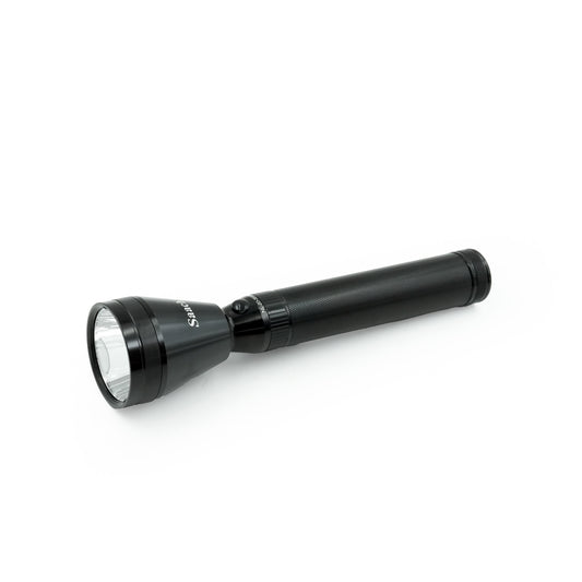 Rechargeable LED Flashlight – CREE LED, 100,000 Hrs Life, Shock & Water Resistant – Black Metal Body-  NL-TOR-3518