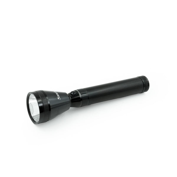 Rechargeable LED Flashlight – CREE LED, 100,000 Hrs Life, Shock & Water Resistant – Black Metal Body-  NL-TOR-3518