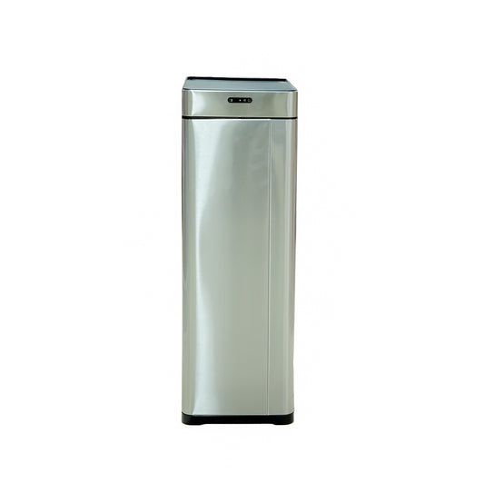 Sensor Trash Can – 50L Stainless Steel Smart Bin with Motion Sensor Lid – HN-ZQ