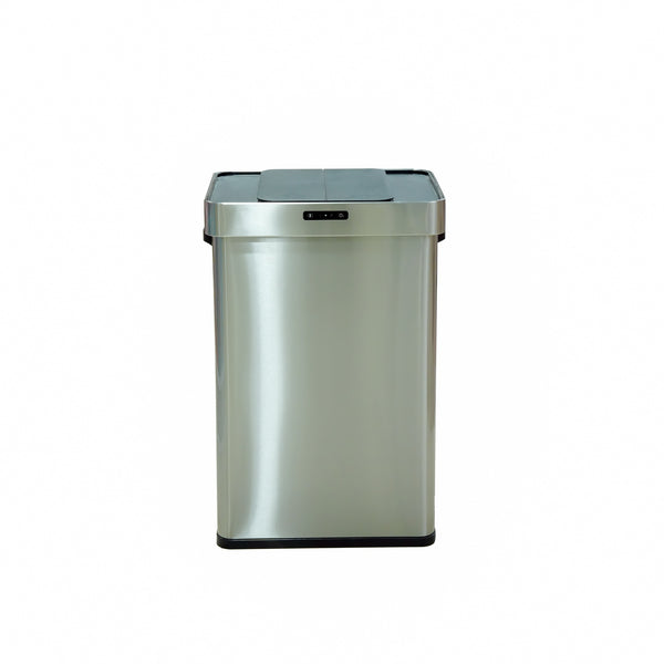 Sensor Trash Can – 72L Stainless Steel Smart Bin with Motion Sensor Lid – HN-ZQ