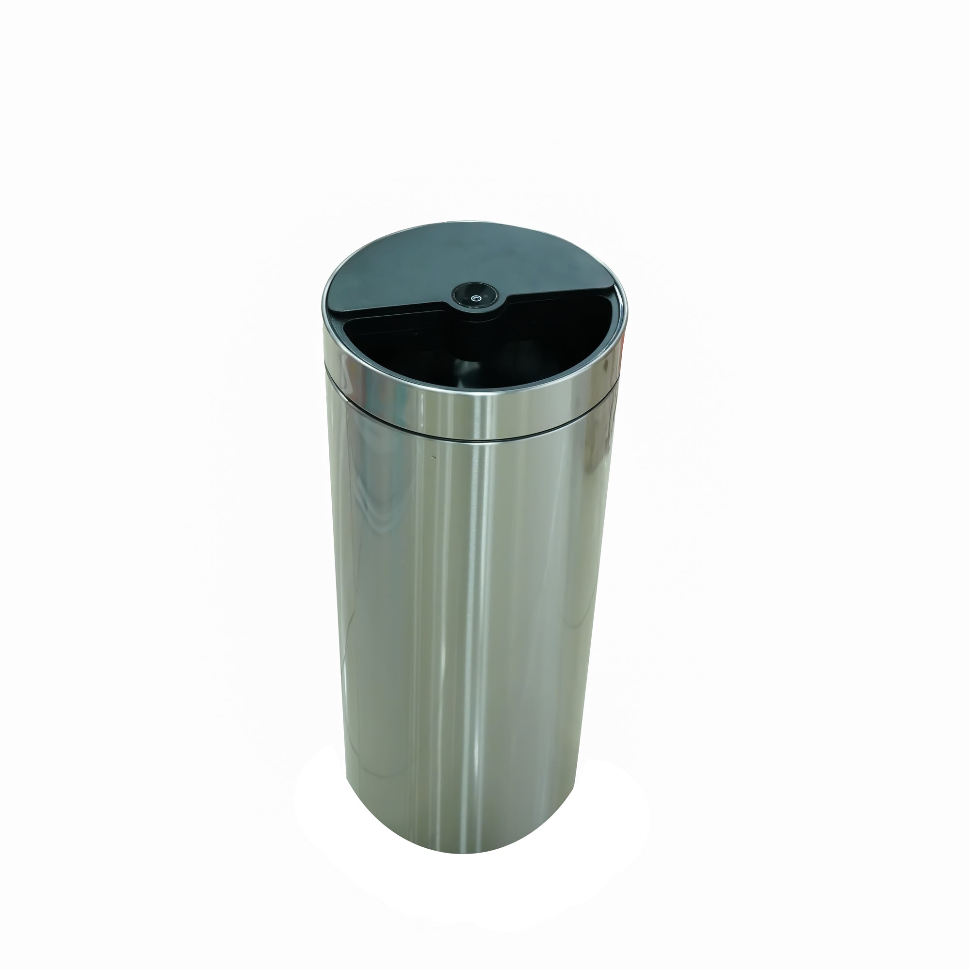 Sensor Trash Can – 42L Stainless Steel Round Smart Bin with Motion Sensor Lid – HN-ZQ