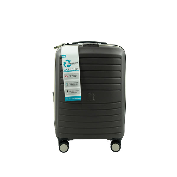 Soft Trolley Bag – Dark Grey Lightweight Hard Shell Luggage with TSA Lock & Spinner Wheels – Available in 21" & 27" Sizes – 16-2910E08