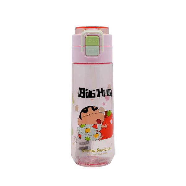 99610-07 – Thermos Water Bottle 560 ml – Pink  with Straw & Flip Lid