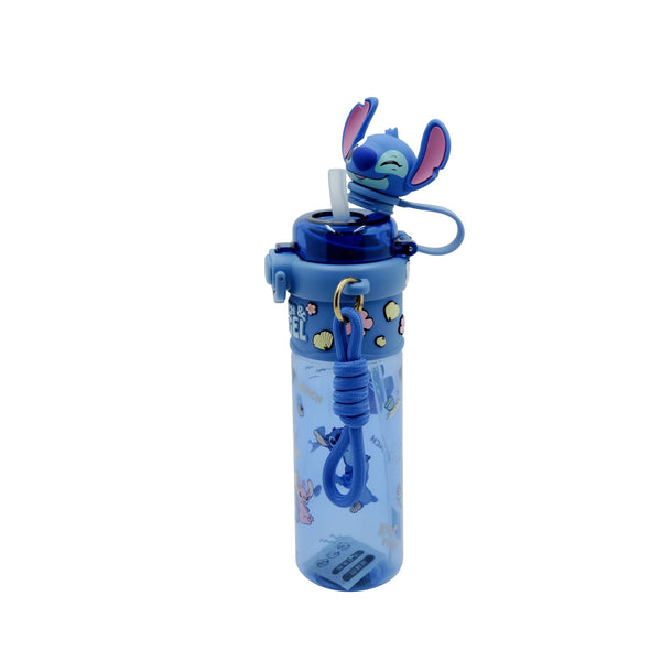 99610-05 – Thermos Water Bottle 550 ml – Blue  with Straw & Wrist Strap