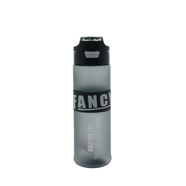 SA-24806 – Plastic Water Bottle 850 ml – Matte Black with Flip Lid