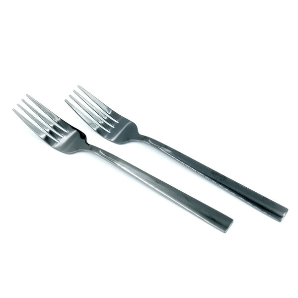 97745-06 Stainless Fork 6-Piece Set - Black, 21cm