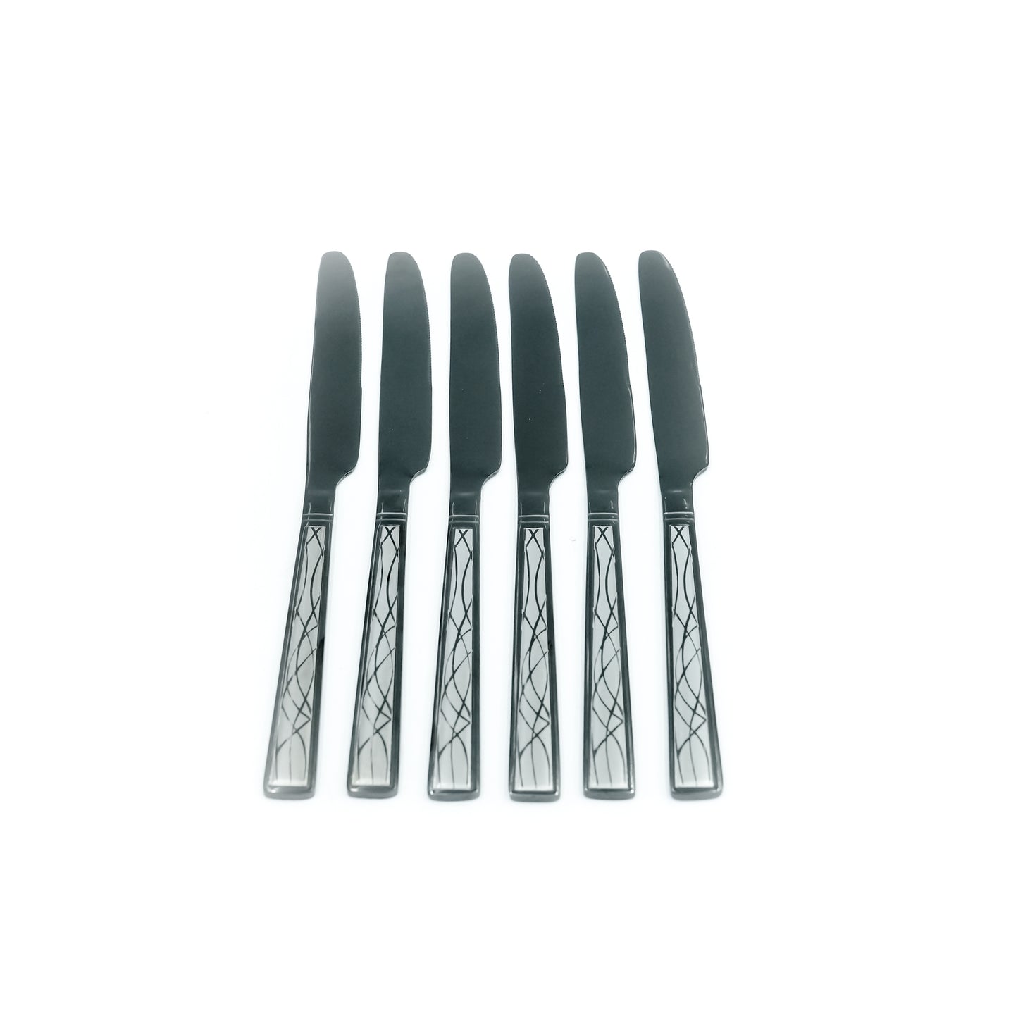 97745-16 Stainless Knife 6-Piece Set - Black, 23cm