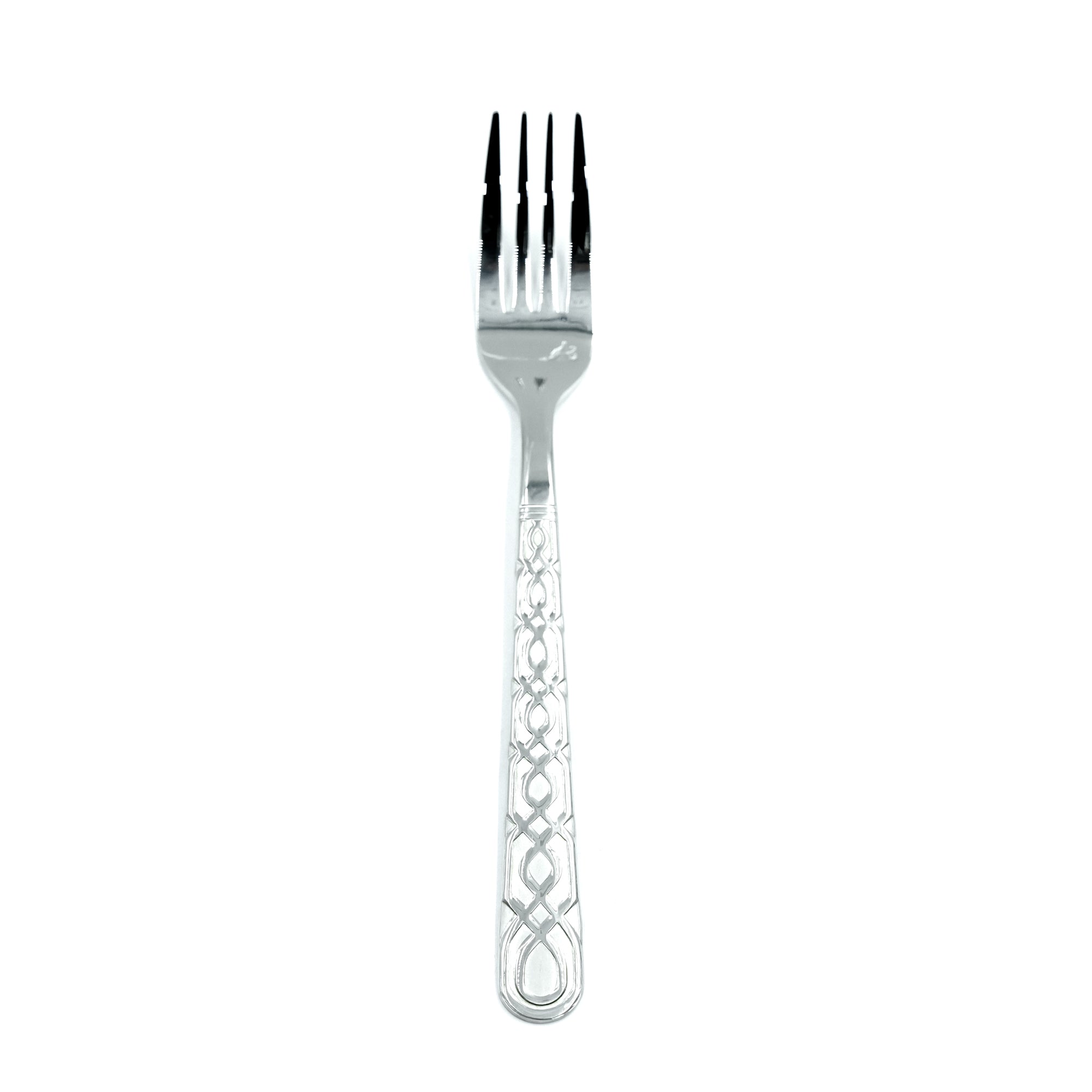 NN-143 38-Piece Cutlery Set with Stand - Silver, 18 Spoons, 12 Fork, 6 Knives & 2 Serving Spoons