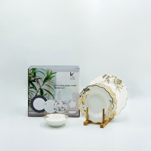 Ababeel Dinner Set 24Pc -Gp-30