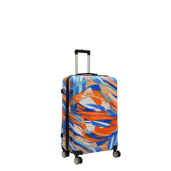 EKLOOK PC Trolley Suitcase – Available in 20”, 24”, 28” Sizes – Lightweight, Durable Hardshell Design with Smooth Spinner Wheels – A05/3