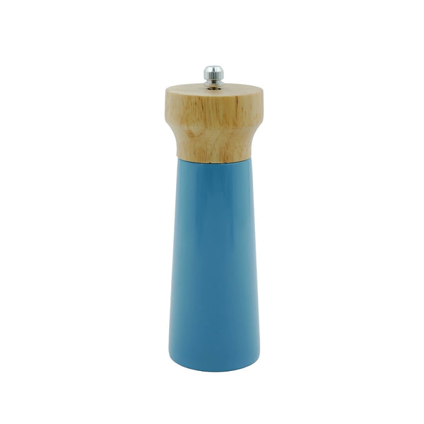 23722-34 – Salt & Pepper Grinder – 6" Blue with  Wooden Top