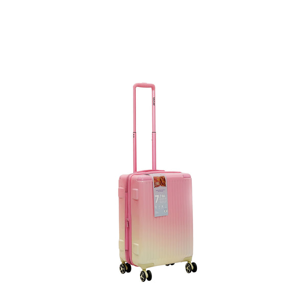 Vacay Trolley Case – Available in Small and Medium Sizes – Lightweight, Durable Hardshell Design with Smooth Spinner Wheels – TIF520-2