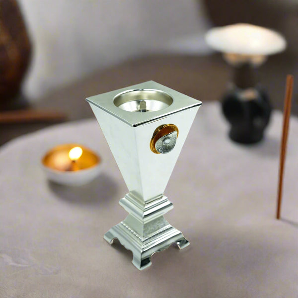 TA2850  Incense Burner - Silver and Gold