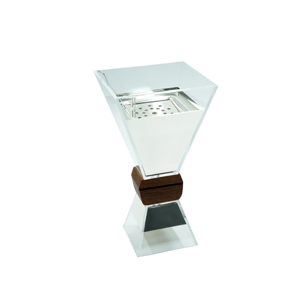CD-7225 Incense Burner - Silver, 25cm (H)