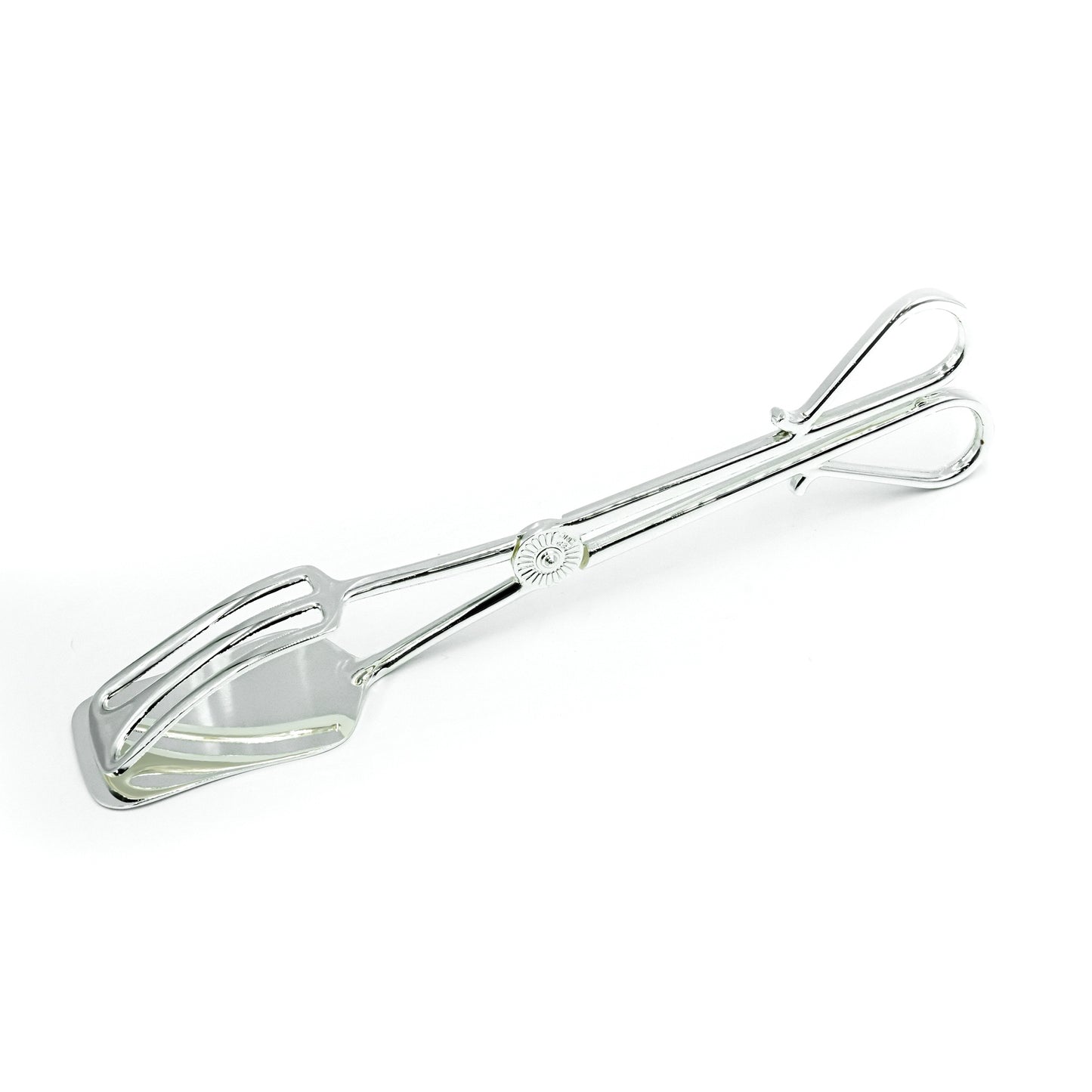 CD-6245 Stainless Steel Tong – Silver with Decorative Handle, 25cm