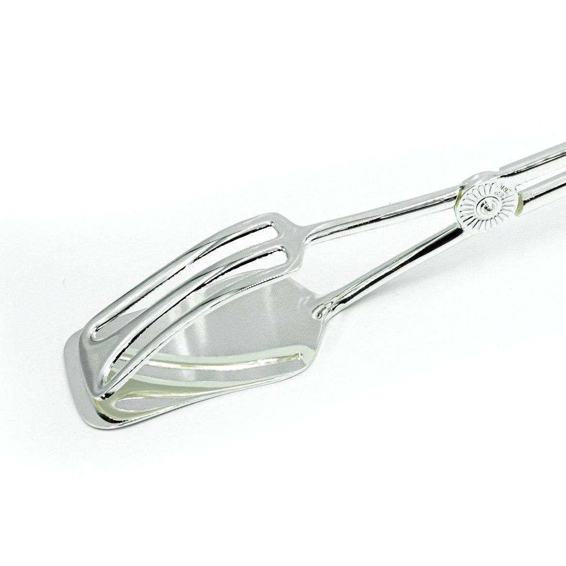 CD-6245 Stainless Steel Tong – Silver with Decorative Handle, 25cm