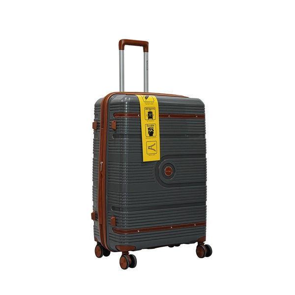 WP-17109/WP-17113 – NAOH Trolley Case – Dark Grey – ABS Hard Shell Luggage with TSA Lock & Spinner Wheels – Available in Small, Medium, Large, Small Beauty Case & Large Beauty Case