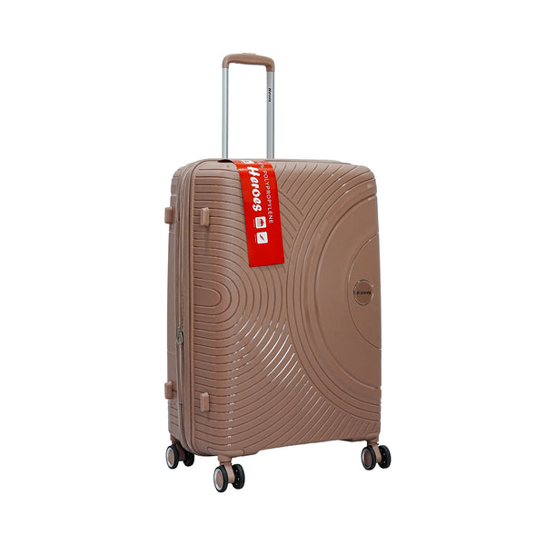 -17039 – Heroes Trolley Case – Rose Gold – Hard Shell Luggage with Spinner Wheels & TSA Lock – Available in Small, Medium & Large Sizes