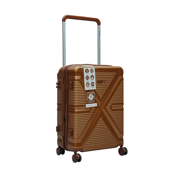 7802 – ABS VIP Trolley Case – Hard Shell Luggage with 360° Spinner Wheels, Cup Holder & TSA Lock – Available in Small, Medium & Large Sizes