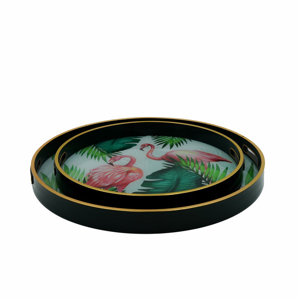 RY-207 – 2-Piece Round Serving Tray Set