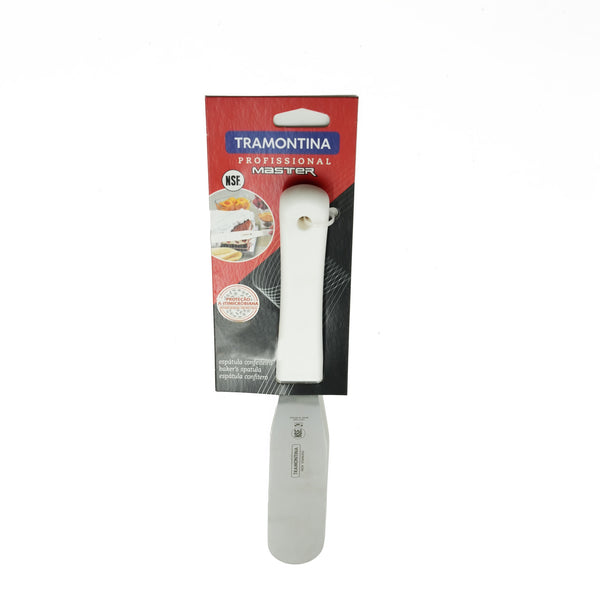 24671186 Baker’s Spatula – Tramontina Professional Master Stainless Steel Spatula with White Handle