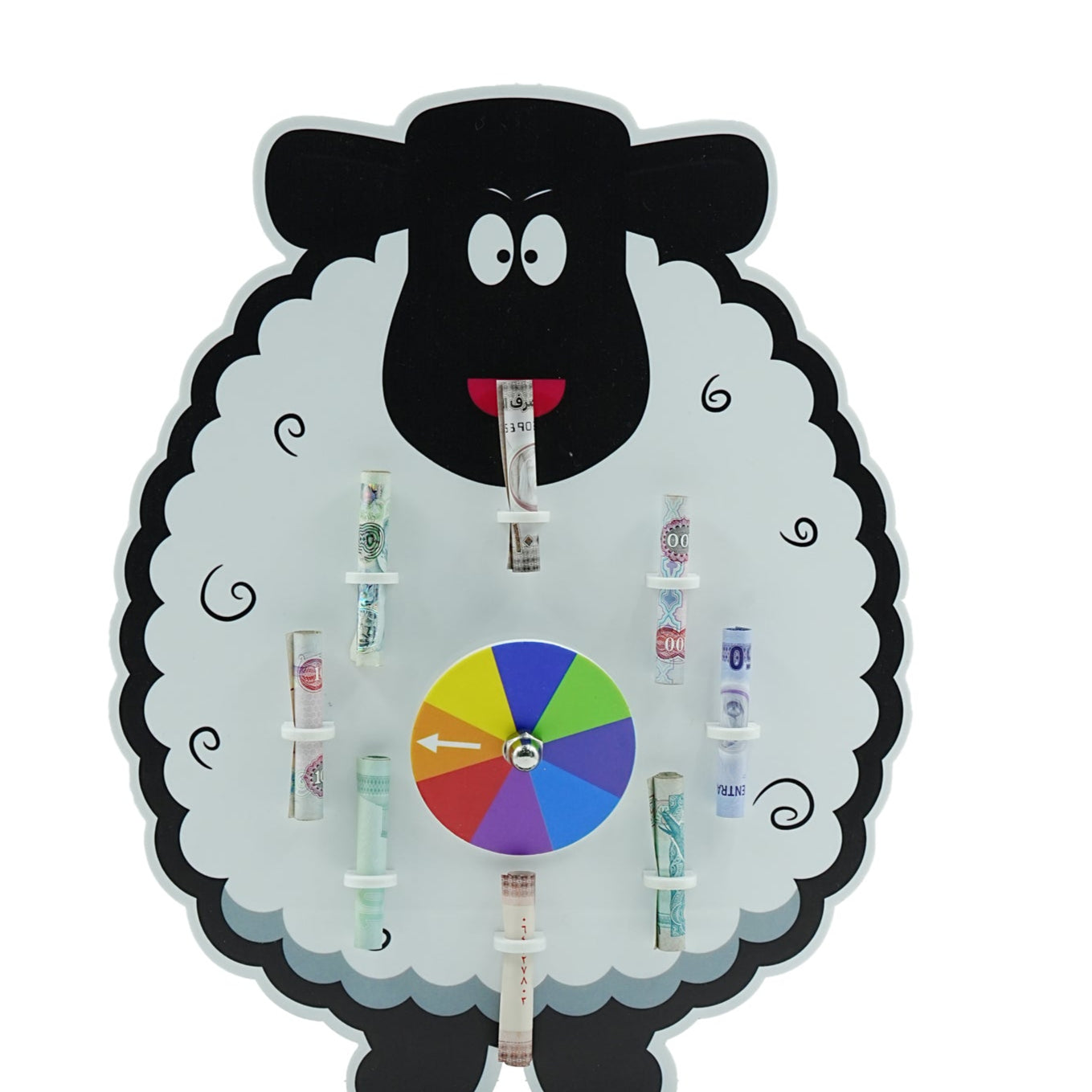 Acrylic Eid Al-Adha Mubarak Spin Stand – 40cm Height – EA-ALD25024