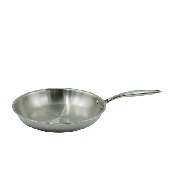 Tri-Ply Stainless Steel Fry Pan 30cm – Polished Silver Finish – SS160-3568