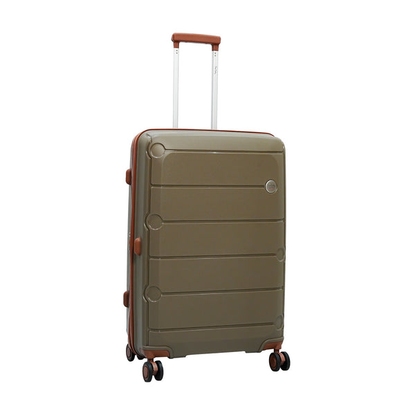 PC86391-4T – Pierre Cardin Trolley Bag with TSA Lock & Spinner Wheels – Champagne – Available in 21", 26", 30" & Beauty Case (14")