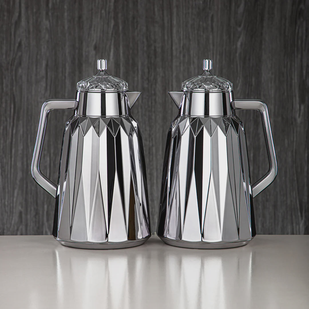 FG209 Vacuum Flask 2PC Set Silver