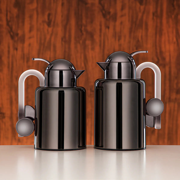 FG819 Vacuum Flask 2-Piece Set (1.5L + 1.0L) – Gun Black & Frost Finish