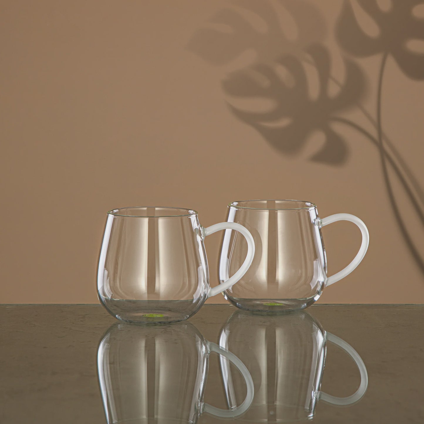 GLS0010123 Glass Cup 2PC White