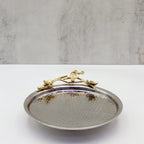 Taras Steel Fruit Plate with Stand