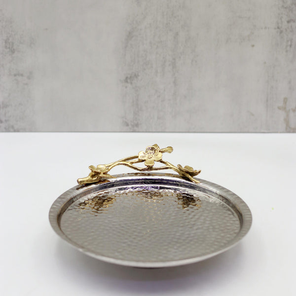 Taras Steel Fruit Plate with Stand