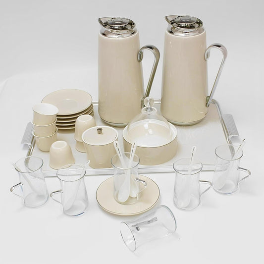 Cfts041 Blackstone Porcelain Tea Set 29Pc