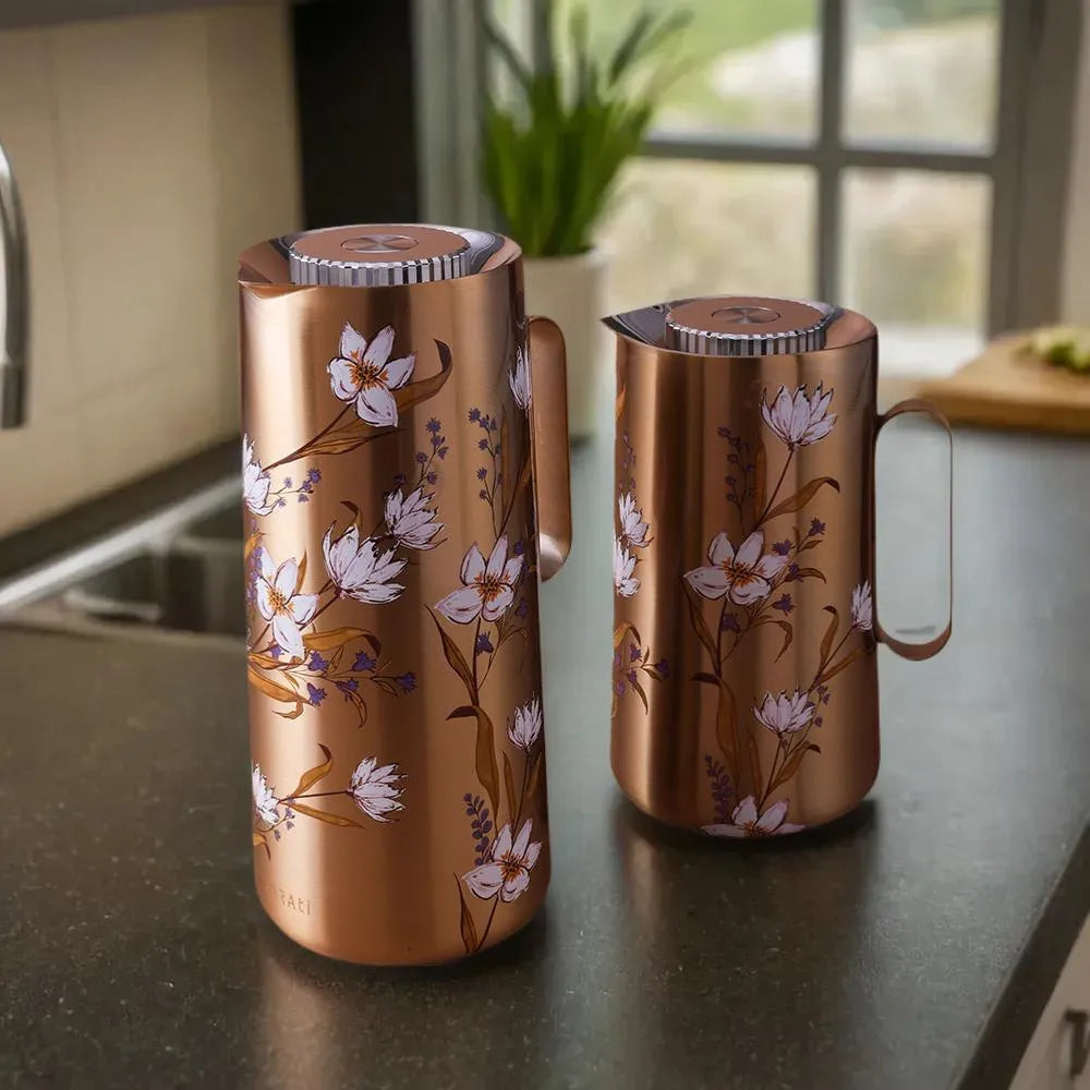 Sg1m Printed Vacuum Flask 2pcs Set