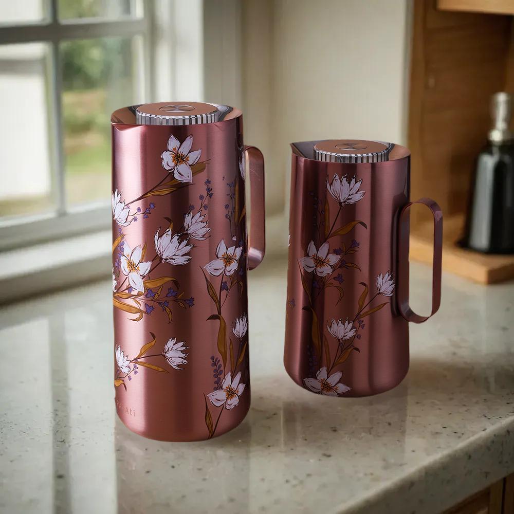 Sg1m Printed Vacuum Flask 2pcs Set