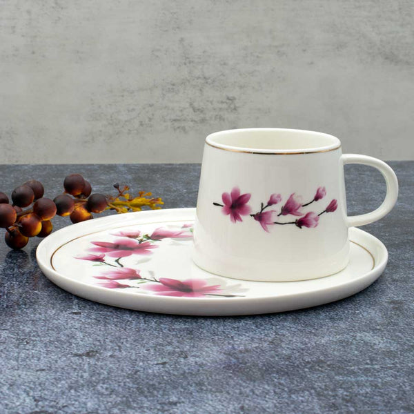 Tamar Porcelain Cup & Saucer Set 2 Piece