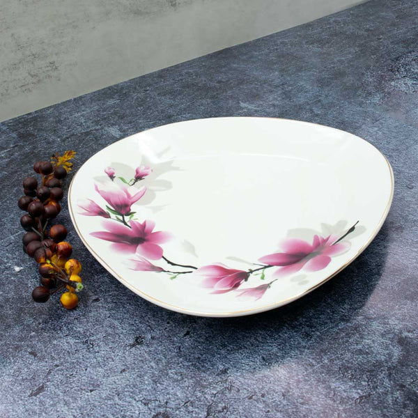 Tamar Porcelain Triangle Plate 10.5"