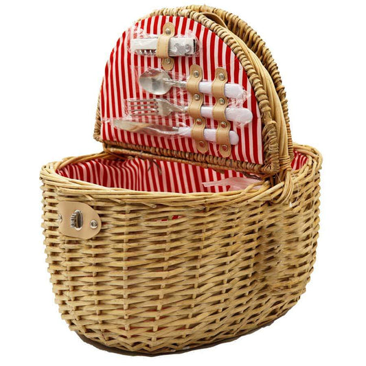 Willow Picnic Basket for Two