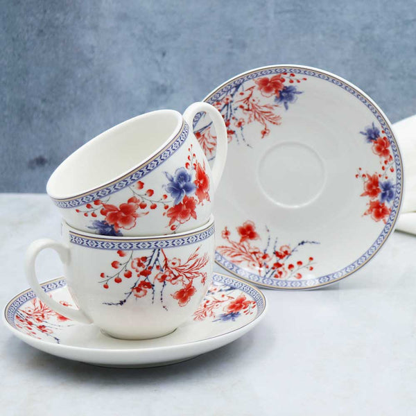 Sc3220 Turkish Coffee Cup & Saucer Set - 12 Pieces
