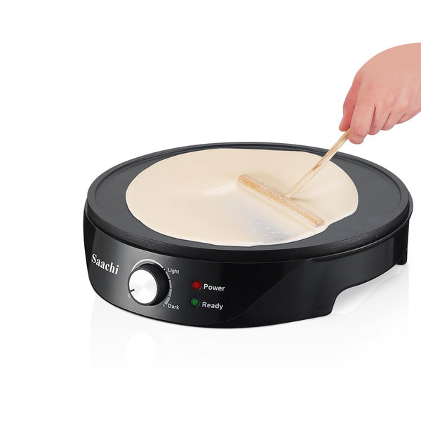 NL-CM-1863 Anjero/Crepe Maker – 30cm Non-Stick Electric Griddle for Delicious Crepes