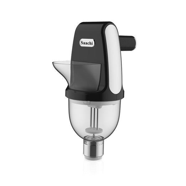 Shop Saachi NL-SB-3030 2-in-1 luqaimat and donut maker with automatic dough dispenser for quick and easy snack preparation. Ideal for making crispy luqaimat and donuts at home. Stylish black and white design available at Siddiq Gifts – Mussafah Abu Dhabi.