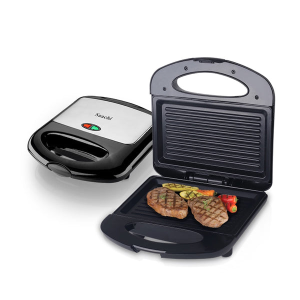 SM-4659 2-Piece Sandwich Maker Grill – Non-Stick Plates for Even Grilling