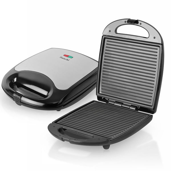 NL-SM-4660 4-Piece (8 slices) Sandwich Maker Grill - Automatic Temperature Control